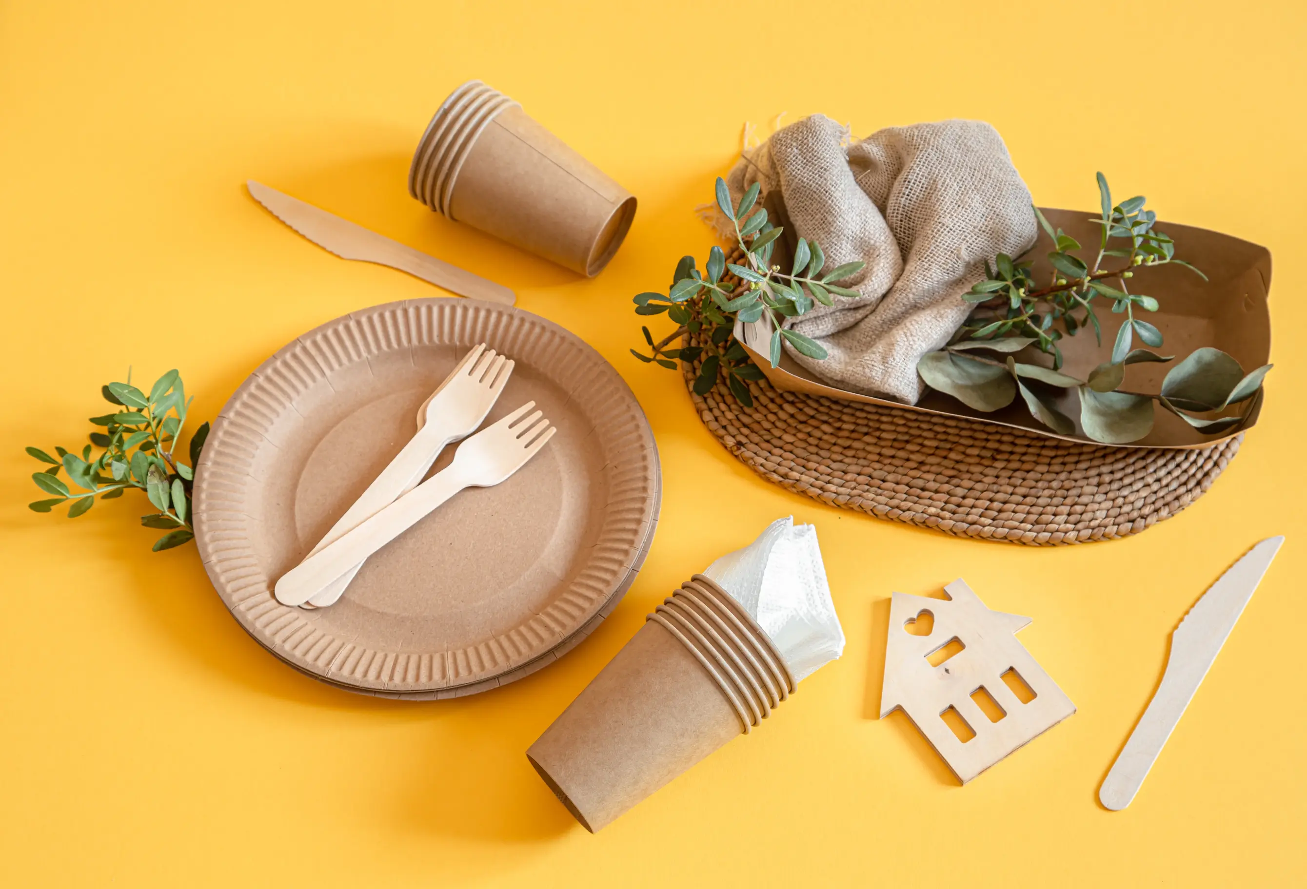 MGY Pack Plastic Tableware